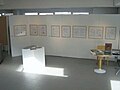 Exposition de Monsieur Lune et Rufus le Loup à la grande médiathèque de Lorient en 2008.