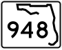 State Road 948 marker