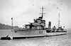 HMS Hasty at anchor