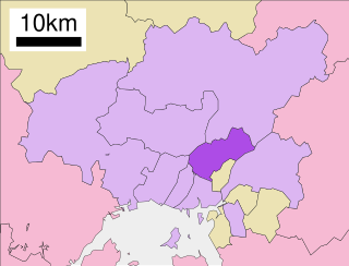 東区 (広島市)位置図