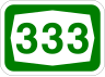 Route 333 shield}}