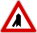 Merging traffic from left