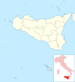 Villarosa is located in Sicily