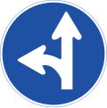 Straight and Left Turn