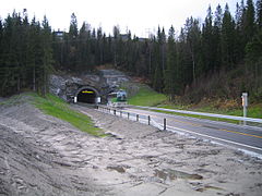 Korgen entrance in Hemnes