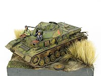 1/35 skalmodell av en Flakpanzer IV Kugelblitz