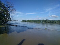 Kushiyara River in Balaganj Upazila