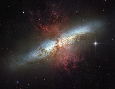 Messier 82, by NASA/ESA/Hubble Heritage Team
