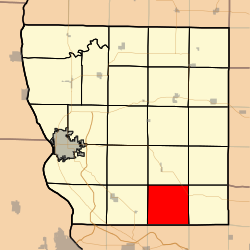 Location in Adams County