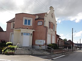 The town hall of Mennessis