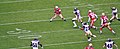 49ers punt return by Michael Lewis (wide receiver)
