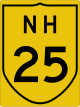 National Highway 25 shield}}