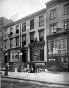 The Muhlenberg Branch at its 1898 location, 130 W. 23rd St