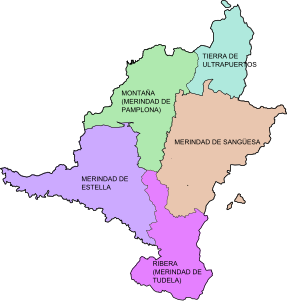 Merindades de Navarra (1234-1407) División del Reino de Navarra en merindades, establecida en el siglo XIII bajo el reinado de Teobaldo II.