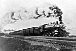 The Overland Limited leaving 16th Street Station, Oakland, in 1906