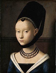 Portrait of a Young Girl, by Petrus Christus
