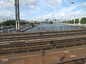 Vue vers La Défense.