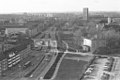 Blick vom Hochhaus der Bundesanstalt für Milchforschung auf den Schützenpark 1976