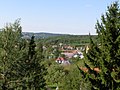 Blick auf Szakonyfalu