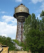Shukhov water tower in Mykolaiv, Ukraine