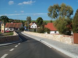 Stone road bridge