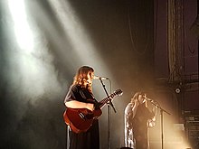 The Secret Sisters performing at the Heartland Festival in the Netherlands in 2018