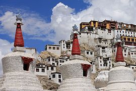 Monastère de Thiksey, Ladakh.