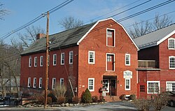 Twin mills in Belvidere Historic District