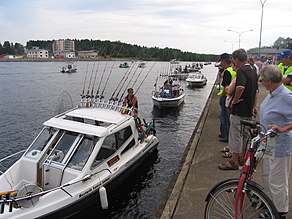 Trolling boats at the Finnish trolling championships