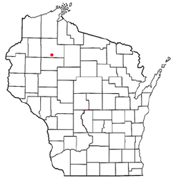 Location of Meadowbrook, Wisconsin