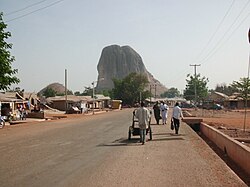 City view of Wase Rock