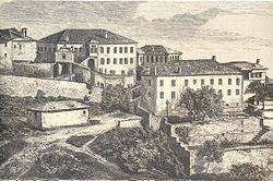 Zographeion college facilities in Qestorat (1881)