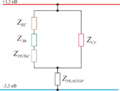 Схема замещения тяговой сети и СУ