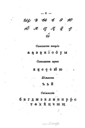 Lettres minuscules cursives et listes des voyelles, diphtongues, semi-voyelles et consonnes.