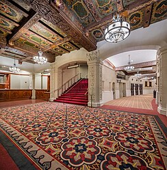 The lobby of the Orpheum
