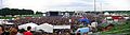 Panorama from the Zeppelin Field Main Stage during the Rock Im Park 2008 event