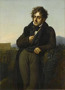 François-René de Chateaubriand, écrivain et homme politique.
