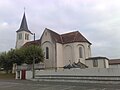 The church front