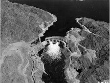 Parker Dam in the 1940s