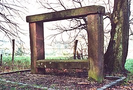 Banc-reposoir de 1854, situé au col des Pfaffenschlick.