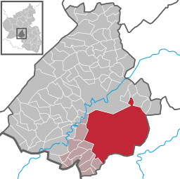 Läget för Baumholder i Landkreis Birkenfeld