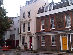 Christopher Wren's alleged house on Bankside