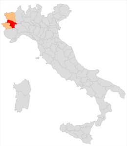 Circondario di Torino – Localizzazione