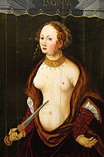 Lucretia, Lucas Cranach the Elder