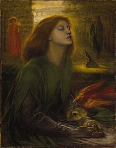 Beata Beatrix, by Dante Gabriel Rossetti