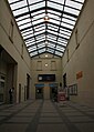 View of the hall with naturally-litten atrium after renovation (April 2011)