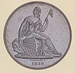 Obverse of the Gobrecht dollar