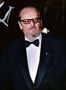 Nicholson in a tuxedo