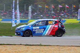 Jean-François Blaise, vainqueur en Division 4 (Renault Clio IV).