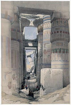 Karnak in 1838